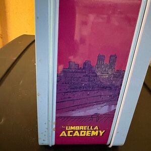The Umbrella Academy Blue and Purple Lunchbox